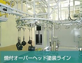 焼付オーバーヘッド塗装ライン